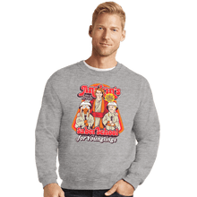 Load image into Gallery viewer, Daily_Deal_Shirts Crewneck Sweater, Unisex / Small / Sports Grey Anakin&#39;s Saber School
