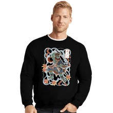 Load image into Gallery viewer, Daily_Deal_Shirts Crewneck Sweater, Unisex / Small / Black Irezumi Ganon
