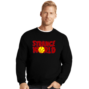 Secret_Shirts Crewneck Sweater, Unisex / Small / Black Stephen's World