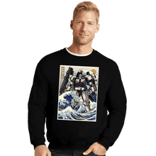 Load image into Gallery viewer, Shirts Crewneck Sweater, Unisex / Small / Black OZ-00MS Tallgeese
