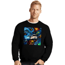 Load image into Gallery viewer, Secret_Shirts Crewneck Sweater, Unisex / Small / Black The Schwartz Was Never With Van Gogh
