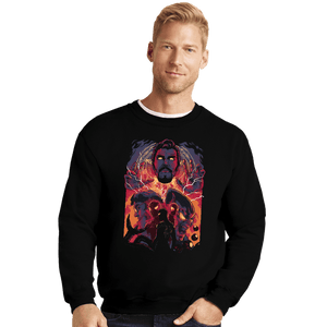 Daily_Deal_Shirts Crewneck Sweater, Unisex / Small / Black No Way Home