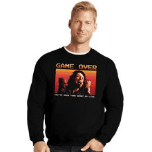 Load image into Gallery viewer, Shirts Crewneck Sweater, Unisex / Small / Black Game Over Tommy
