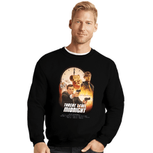Load image into Gallery viewer, Secret_Shirts Crewneck Sweater, Unisex / Small / Black Threat Level

