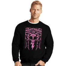 Load image into Gallery viewer, Shirts Crewneck Sweater, Unisex / Small / Black Pink Ranger
