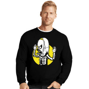 Shirts Crewneck Sweater, Unisex / Small / Black Threatening Me