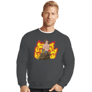 Shirts Crewneck Sweater, Unisex / Small / Charcoal The Little Sith
