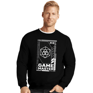 Shirts Crewneck Sweater, Unisex / Small / Black Cyberpunk DM