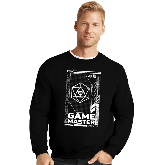 Shirts Crewneck Sweater, Unisex / Small / Black Cyberpunk DM