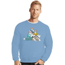 Load image into Gallery viewer, Shirts Crewneck Sweater, Unisex / Small / Powder Blue The Jujutsu Club
