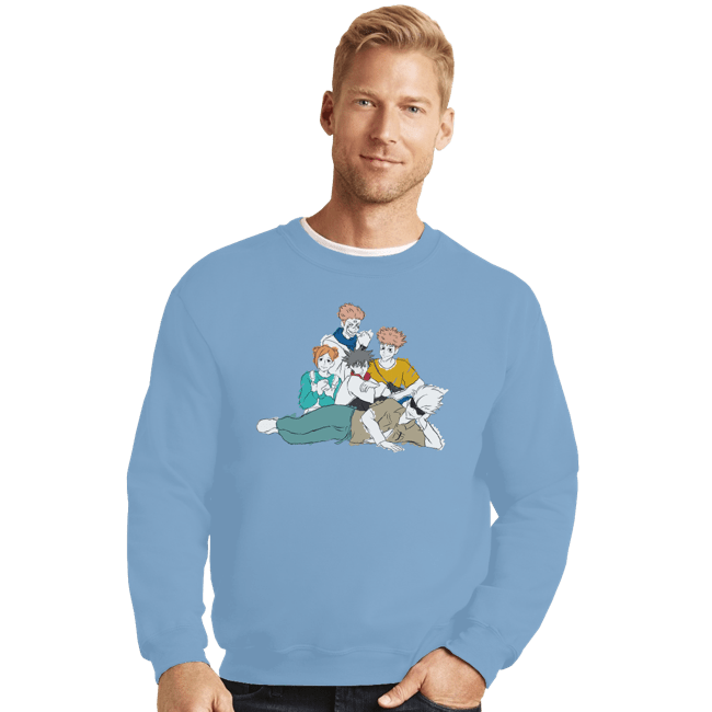 Shirts Crewneck Sweater, Unisex / Small / Powder Blue The Jujutsu Club