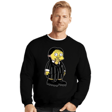 Load image into Gallery viewer, Daily_Deal_Shirts Crewneck Sweater, Unisex / Small / Black Hands Free
