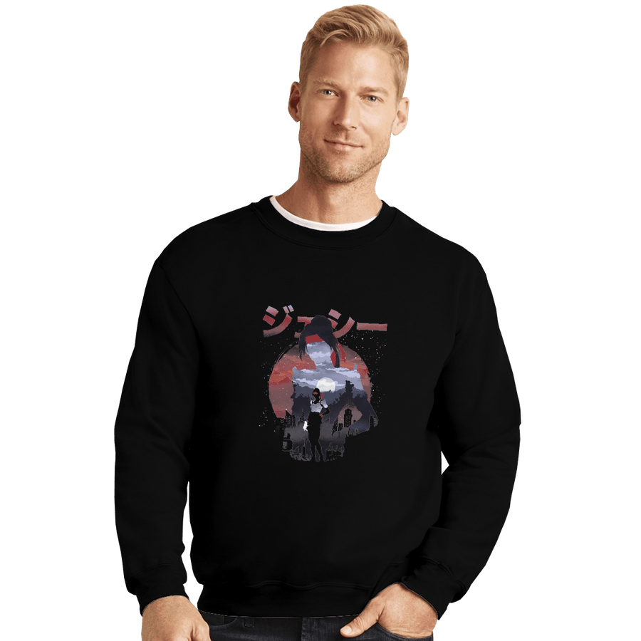 Shirts Crewneck Sweater, Unisex / Small / Black Jessie Rasberry