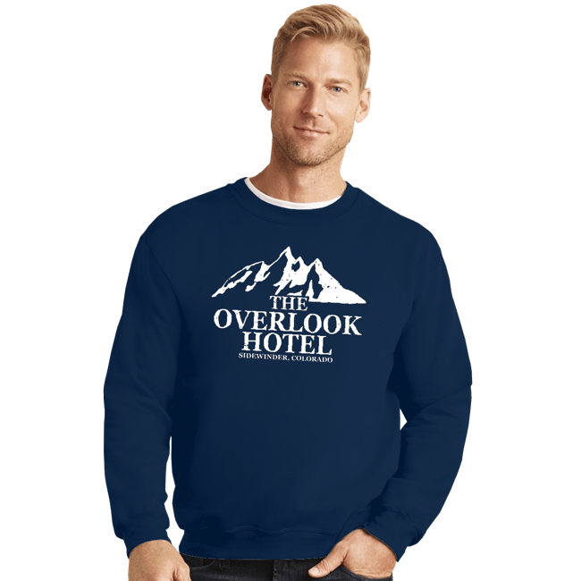 Shirts Crewneck Sweater, Unisex / Small / Navy The Overlook