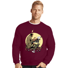 Load image into Gallery viewer, Daily_Deal_Shirts Crewneck Sweater, Unisex / Small / Maroon Hellboy&#39;s Report
