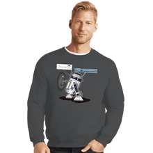Load image into Gallery viewer, Secret_Shirts Crewneck Sweater, Unisex / Small / Charcoal R2 Captcha
