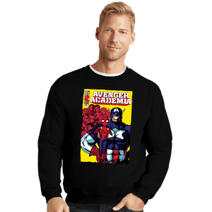 Secret_Shirts Crewneck Sweater, Unisex / Small / Black My Avenger Academia