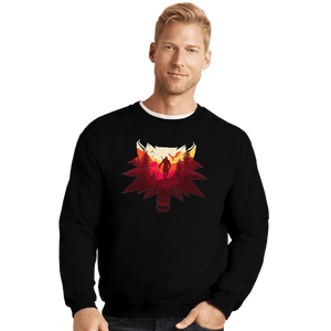 Shirts Crewneck Sweater, Unisex / Small / Black Let The Hunt Begin