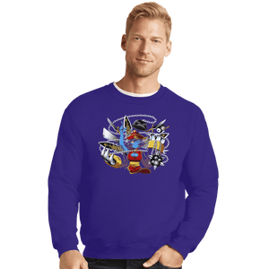 Shirts Crewneck Sweater, Unisex / Small / Violet Weapons Shop
