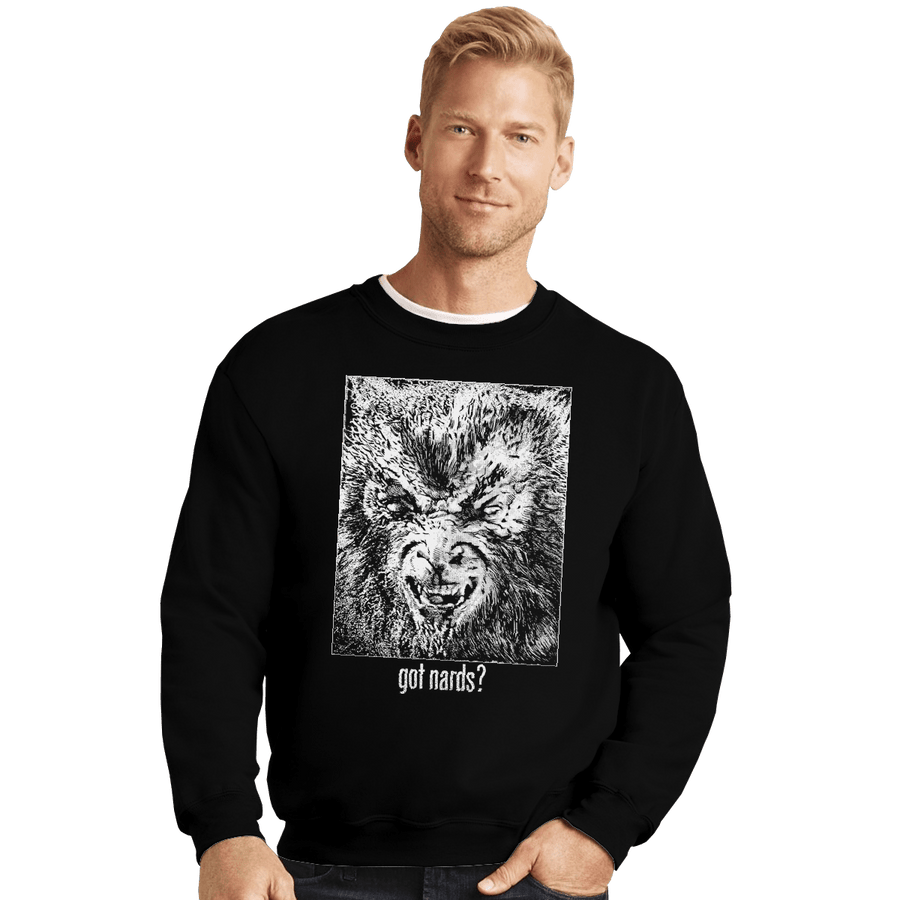 Shirts Crewneck Sweater, Unisex / Small / Black Got Nards?