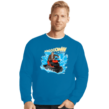 Load image into Gallery viewer, Secret_Shirts Crewneck Sweater, Unisex / Small / Sapphire The Little Jet Ski
