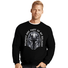 Load image into Gallery viewer, Shirts Crewneck Sweater, Unisex / Small / Black Weapons Are Part Of My Religion
