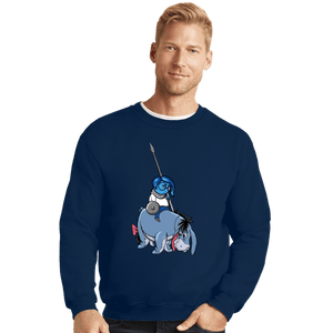 Shirts Crewneck Sweater, Unisex / Small / Navy I'd Want One