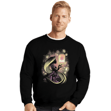Load image into Gallery viewer, Shirts Crewneck Sweater, Unisex / Small / Black Go Live Your Dreams
