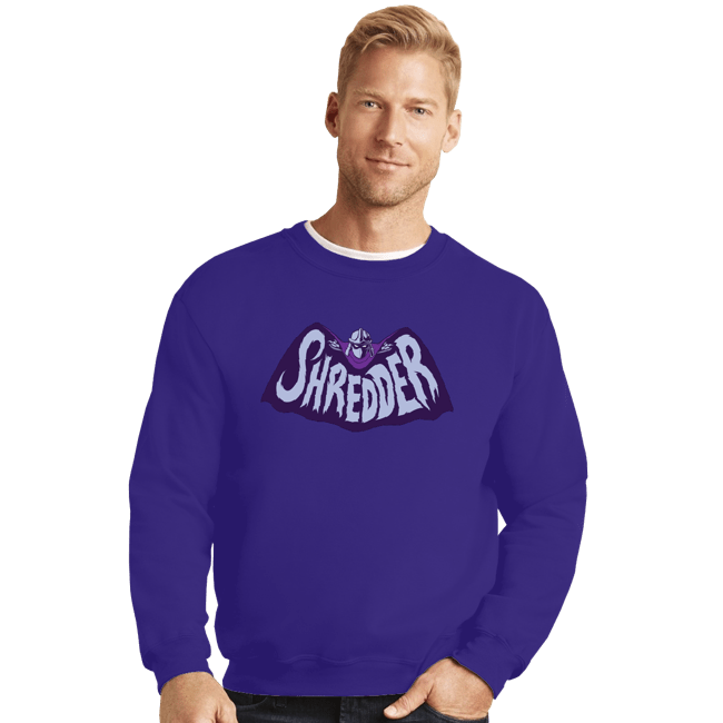 Secret_Shirts Crewneck Sweater, Unisex / Small / Violet Shredderman
