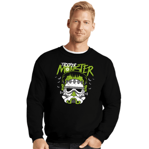Shirts Crewneck Sweater, Unisex / Small / Black New Empire Monster