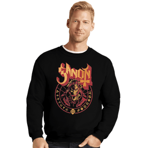 Shirts Crewneck Sweater, Unisex / Small / Black Prince Of Darkness