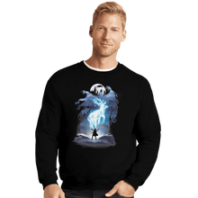 Load image into Gallery viewer, Shirts Crewneck Sweater, Unisex / Small / Black The 3rd Book Of Magic
