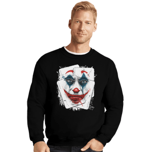 Shirts Crewneck Sweater, Unisex / Small / Black Crazy Deck