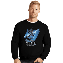 Load image into Gallery viewer, Shirts Crewneck Sweater, Unisex / Small / Black Shepard
