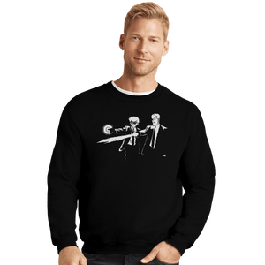 Secret_Shirts Crewneck Sweater, Unisex / Small / Black Spirit Fiction