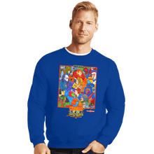 Load image into Gallery viewer, Shirts Crewneck Sweater, Unisex / Small / Royal Blue MOTU Arcade
