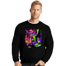 Load image into Gallery viewer, Daily_Deal_Shirts Crewneck Sweater, Unisex / Small / Black Eva Soul
