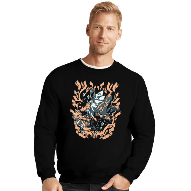 Secret_Shirts Crewneck Sweater, Unisex / Small / Black FFX Heroes