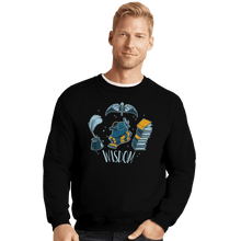 Load image into Gallery viewer, Shirts Crewneck Sweater, Unisex / Small / Black Wisdom

