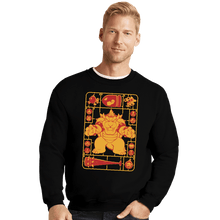 Load image into Gallery viewer, Daily_Deal_Shirts Crewneck Sweater, Unisex / Small / Black Bowser Model Sprue
