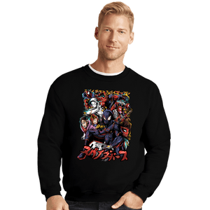 Last_Chance_Shirts Crewneck Sweater, Unisex / Small / Black Spider In A Spiderverse