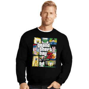 Shirts Crewneck Sweater, Unisex / Small / Black Grand Theft Ball Z