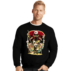 Shirts Crewneck Sweater, Unisex / Small / Black Robot Hunters