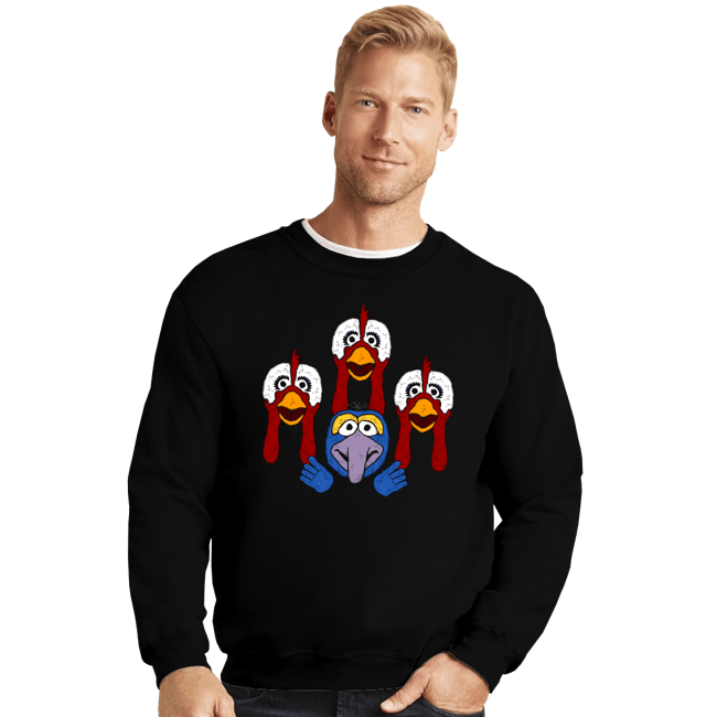 Secret_Shirts Crewneck Sweater, Unisex / Small / Black Muppets Rhapsody