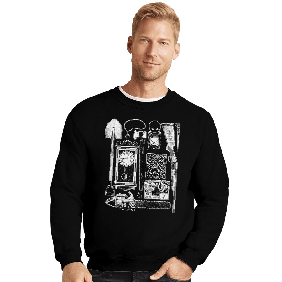 Shirts Crewneck Sweater, Unisex / Small / Black The Evil Dead