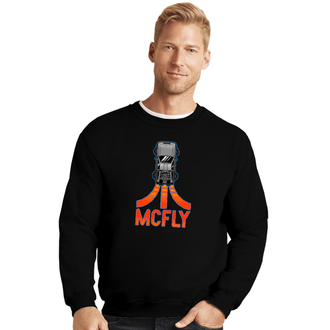 Shirts Crewneck Sweater, Unisex / Small / Black McFly