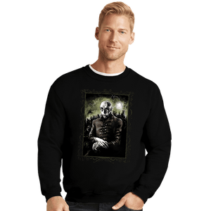 Secret_Shirts Crewneck Sweater, Unisex / Small / Black Portrait In Transylvania