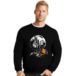 Shirts Crewneck Sweater, Unisex / Small / Black Sam's Trick