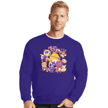 Load image into Gallery viewer, Daily_Deal_Shirts Crewneck Sweater, Unisex / Small / Violet Pal Friends

