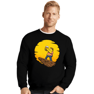 Daily_Deal_Shirts Crewneck Sweater, Unisex / Small / Black Beerney